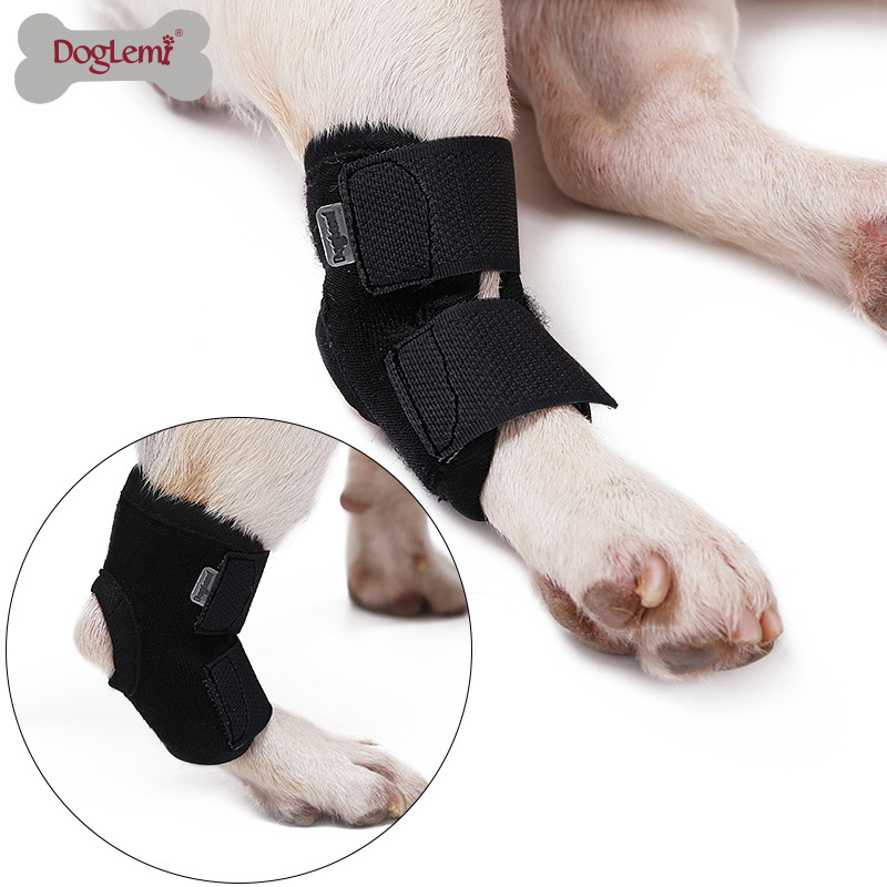 狗狗短筒辅助带宠物腿部受伤关节辅助带术后恢复防舔腿套宠物用品